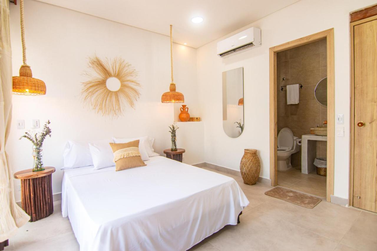 Hotel Boutique De Playa - Casa Solhu サンタ・マルタ エクステリア 写真